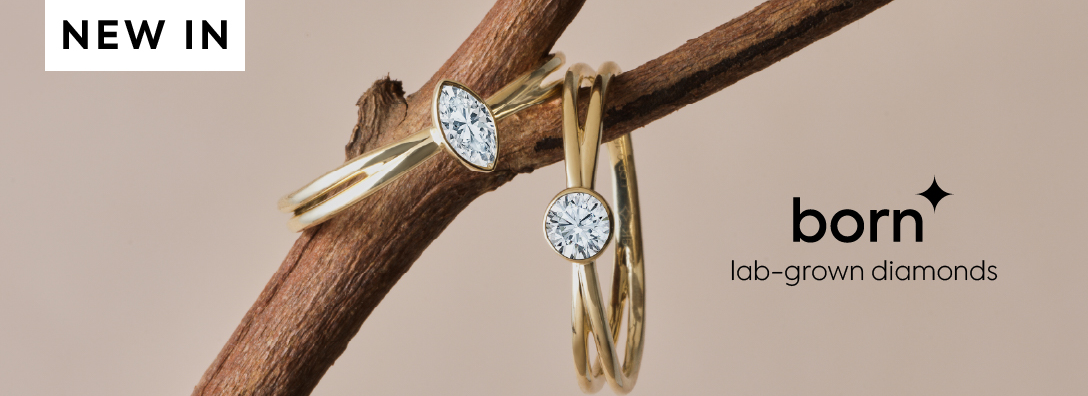 Born Lab Grown Diamonds image with rings